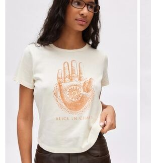 urban outfitters Alice In Chains Graphic Baby Tee